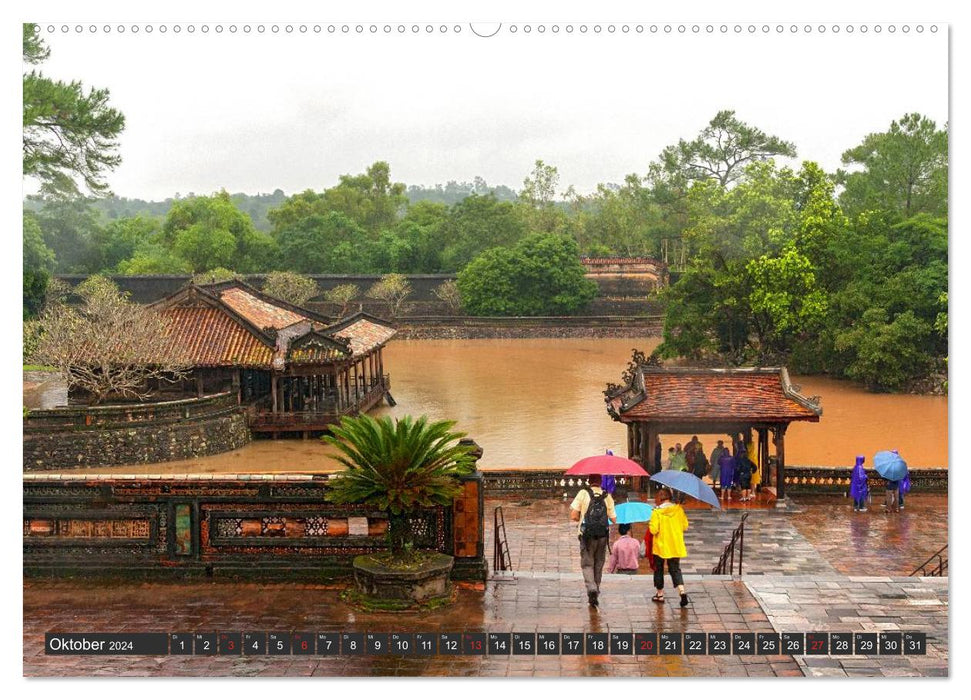 Vietnam - Zwischen Mekong und Halong Bucht (CALVENDO Premium Wandkalender 2024)
