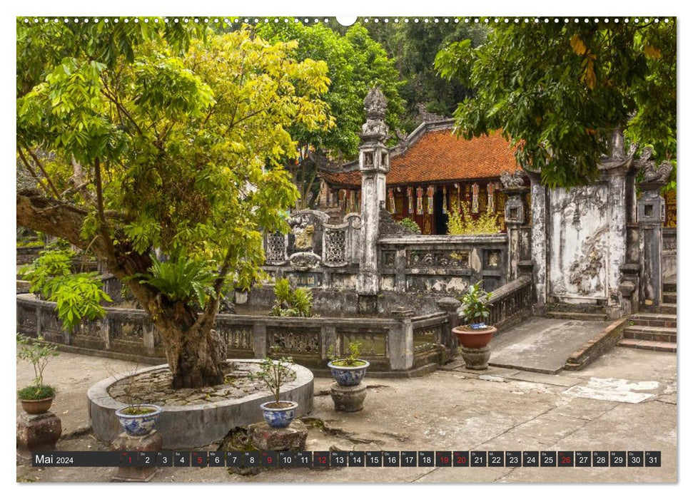 Vietnam - Entre Mékong et Baie d'Halong (Calvendo Premium Wall Calendar 2024) 