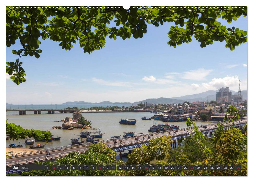 Vietnam - Entre Mékong et Baie d'Halong (Calvendo Premium Wall Calendar 2024) 