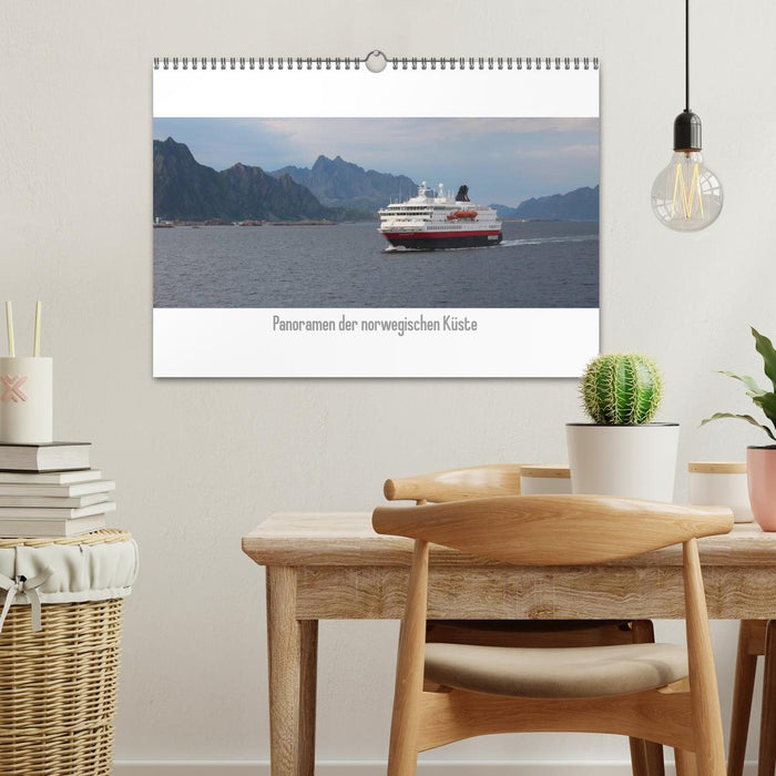 Panoramas of the Norwegian coast (CALVENDO wall calendar 2024) 
