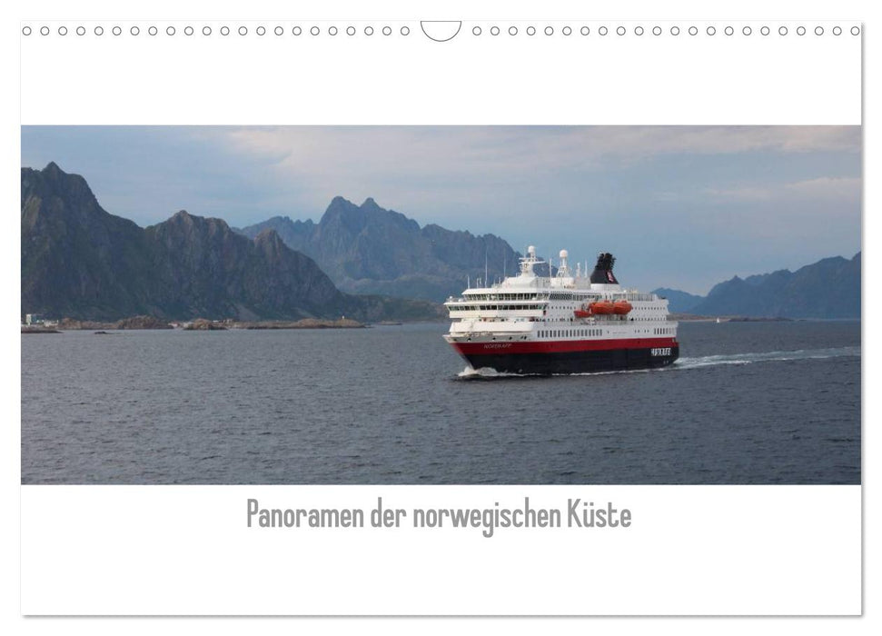 Panoramen der norwegischen Küste (CALVENDO Wandkalender 2024)