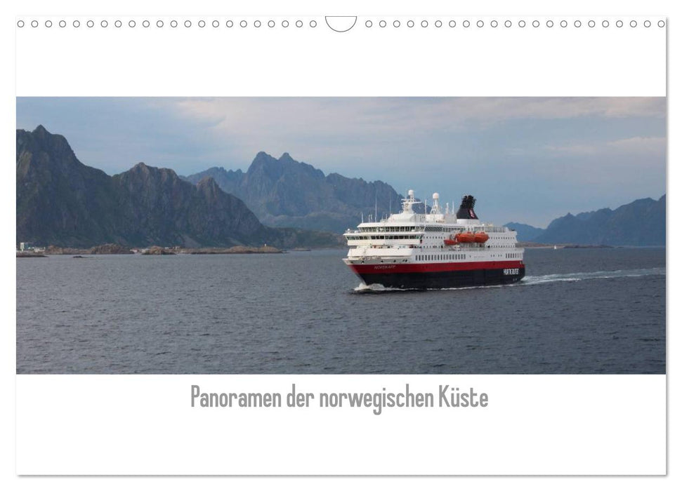 Panoramas of the Norwegian coast (CALVENDO wall calendar 2024) 