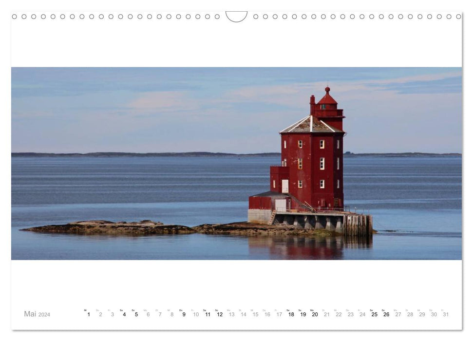 Panoramas of the Norwegian coast (CALVENDO wall calendar 2024) 