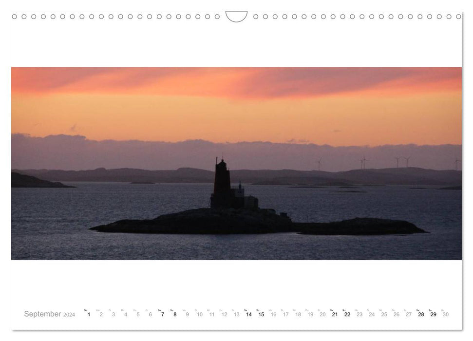 Panoramen der norwegischen Küste (CALVENDO Wandkalender 2024)