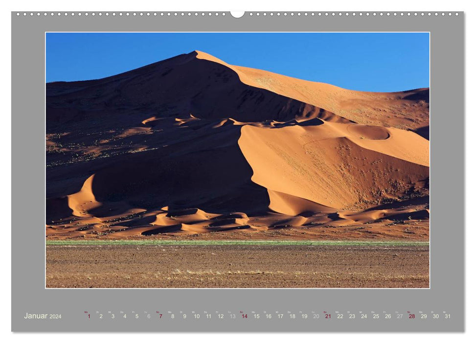 Namibia - The colors of the Namib (CALVENDO Premium Wall Calendar 2024) 