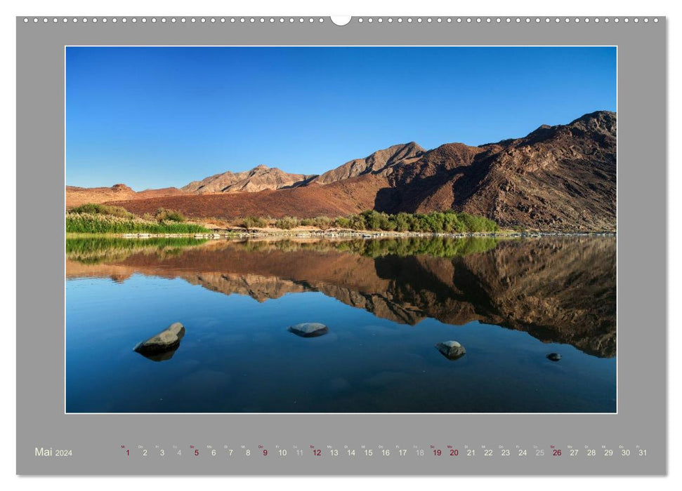 Namibie - Les couleurs du Namib (Calendrier mural CALVENDO Premium 2024) 