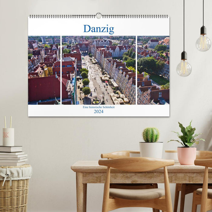 Danzig - Eine historische Schönheit (CALVENDO Wandkalender 2024)