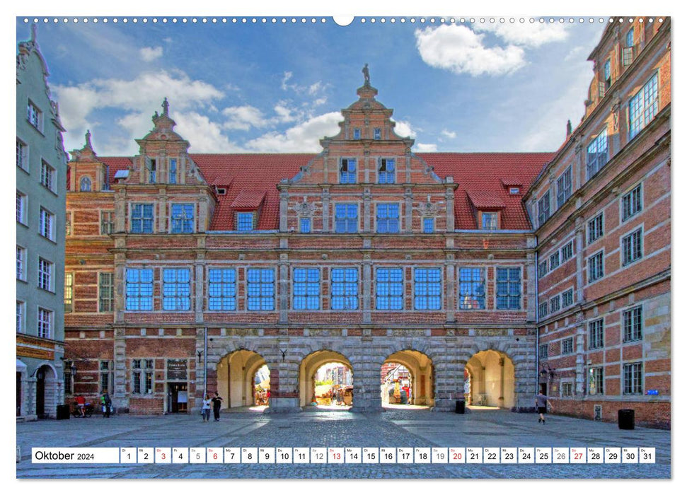 Gdansk - A historical beauty (CALVENDO wall calendar 2024) 