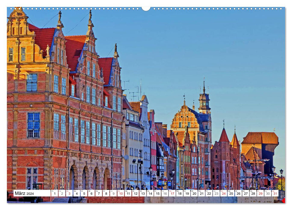 Gdansk - A historical beauty (CALVENDO wall calendar 2024) 