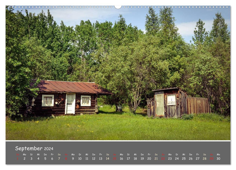 On the road in Alaska (CALVENDO wall calendar 2024) 