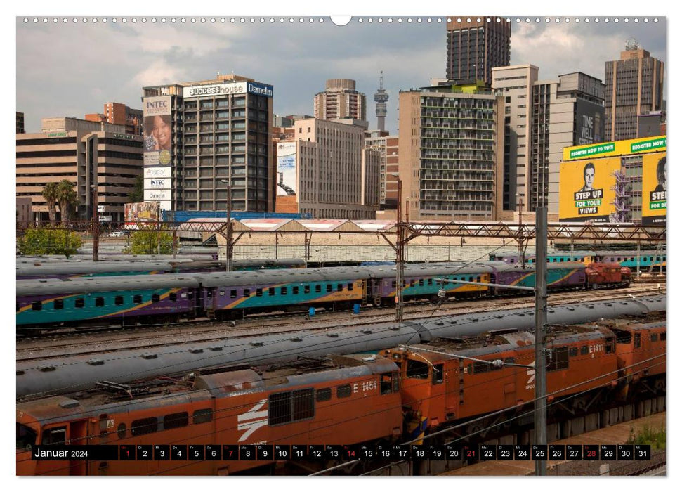 Johannesburg South Africa (CALVENDO wall calendar 2024) 