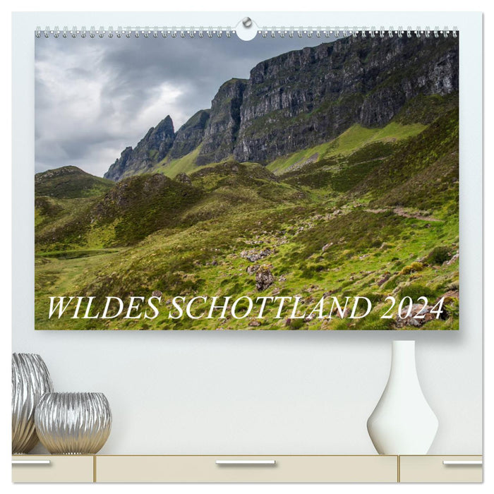 Wildes Schottland 2024 (CALVENDO Premium Wandkalender 2024)