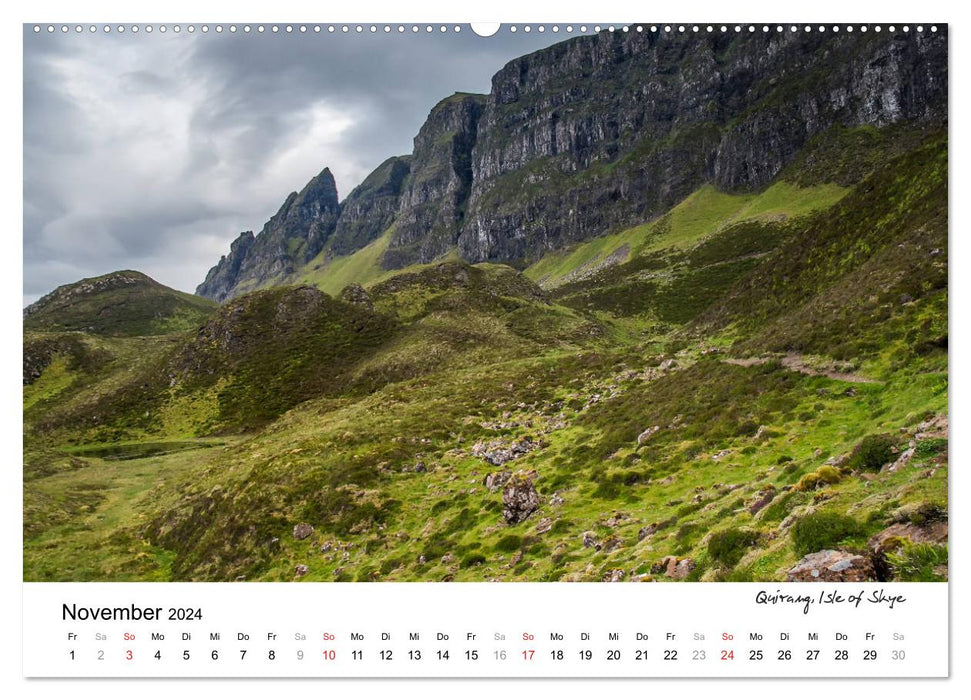 Wildes Schottland 2024 (CALVENDO Premium Wandkalender 2024)