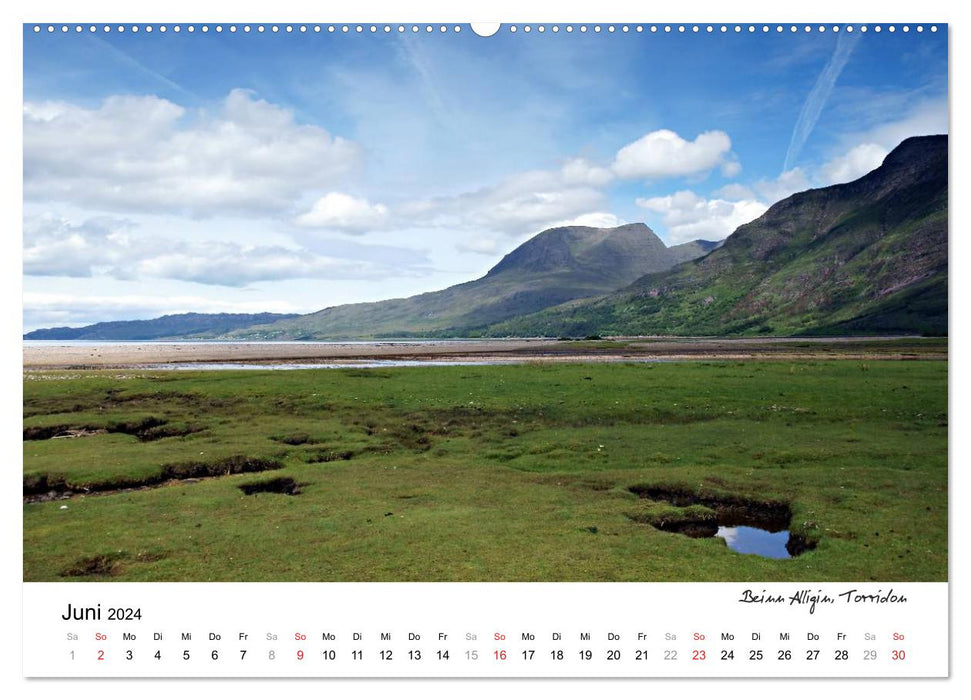 Wildes Schottland 2024 (CALVENDO Premium Wandkalender 2024)