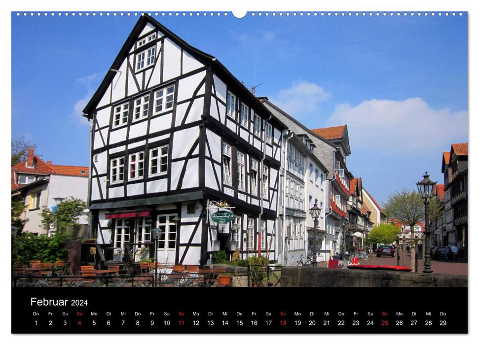 Wolfenbütteler Stadtansichten (CALVENDO Wandkalender 2024)