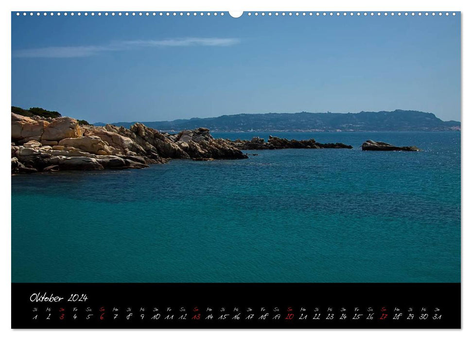 Blue Sardinia (CALVENDO Premium Wall Calendar 2024) 