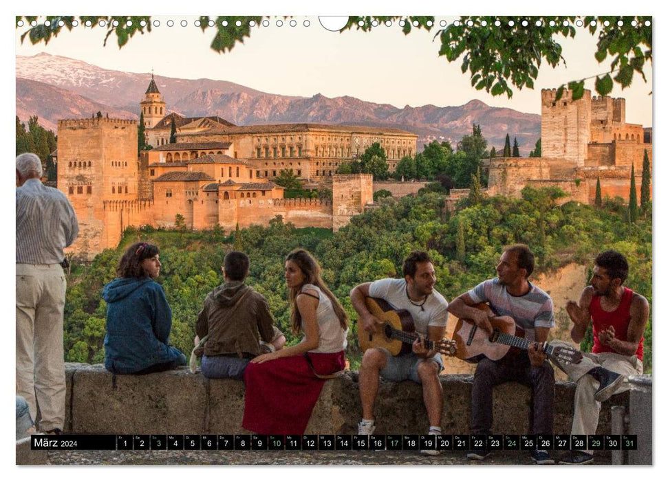 Andalusien - Ein Sommermärchen (CALVENDO Wandkalender 2024)