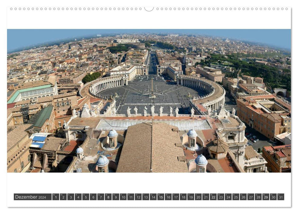 PANOROMA - Rom im Panorama (CALVENDO Premium Wandkalender 2024)