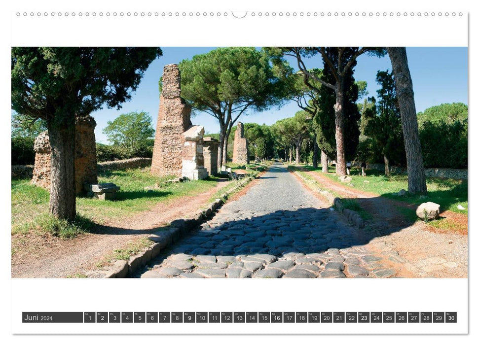 PANOROMA - Rome in Panorama (CALVENDO Premium Wall Calendar 2024) 