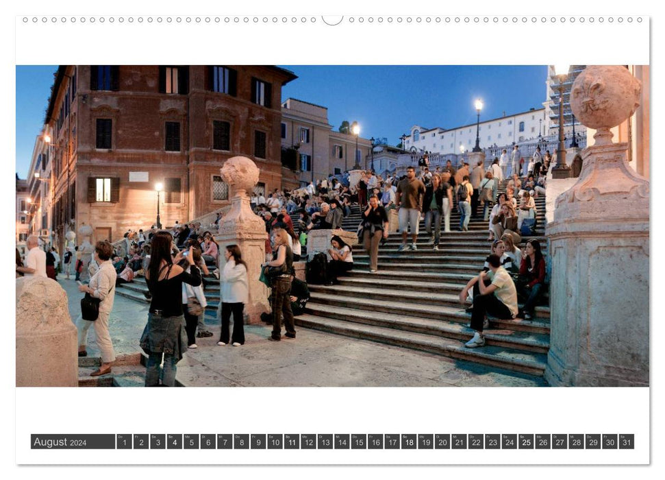 PANOROMA - Rome in Panorama (CALVENDO Premium Wall Calendar 2024) 