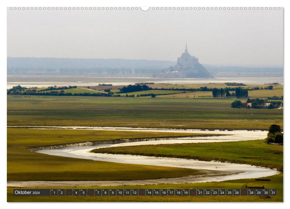 Brittany - France's rough north (CALVENDO Premium Wall Calendar 2024) 