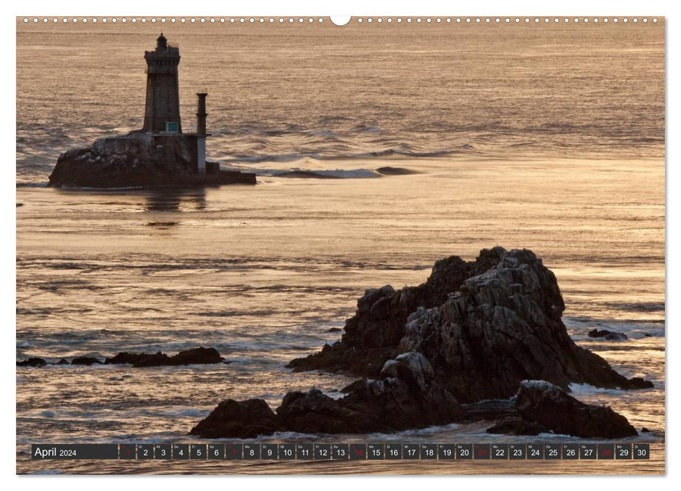 Bretagne - Le nord de la France (Calendrier mural CALVENDO Premium 2024) 