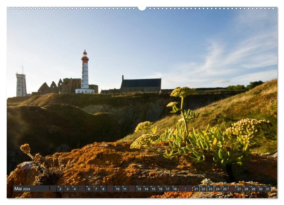 Bretagne - Le nord de la France (Calendrier mural CALVENDO Premium 2024) 