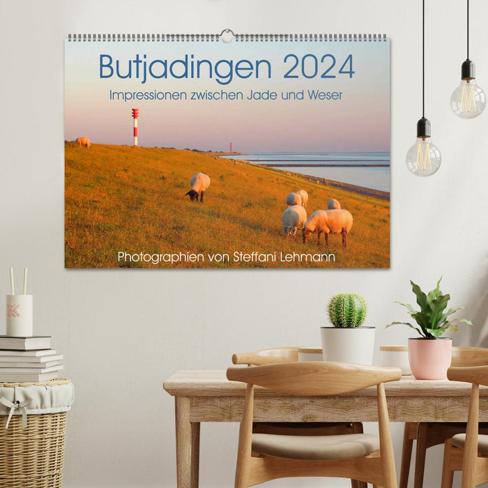 Butjadingen 2024. Impressions between Jade and Weser (CALVENDO wall calendar 2024) 