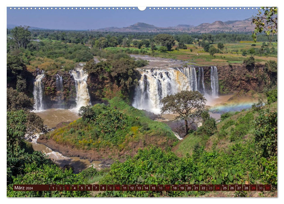 Ethiopia - 13 months of sunshine (CALVENDO Premium Wall Calendar 2024) 