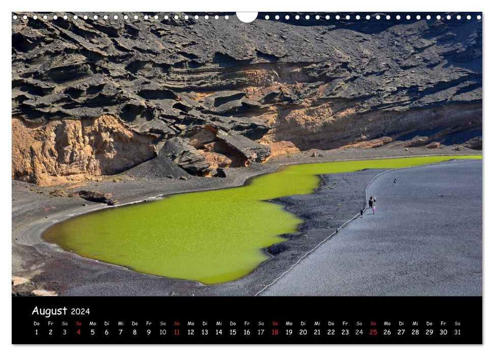 Lanzarote – Island of Colors (CALVENDO Wall Calendar 2024) 