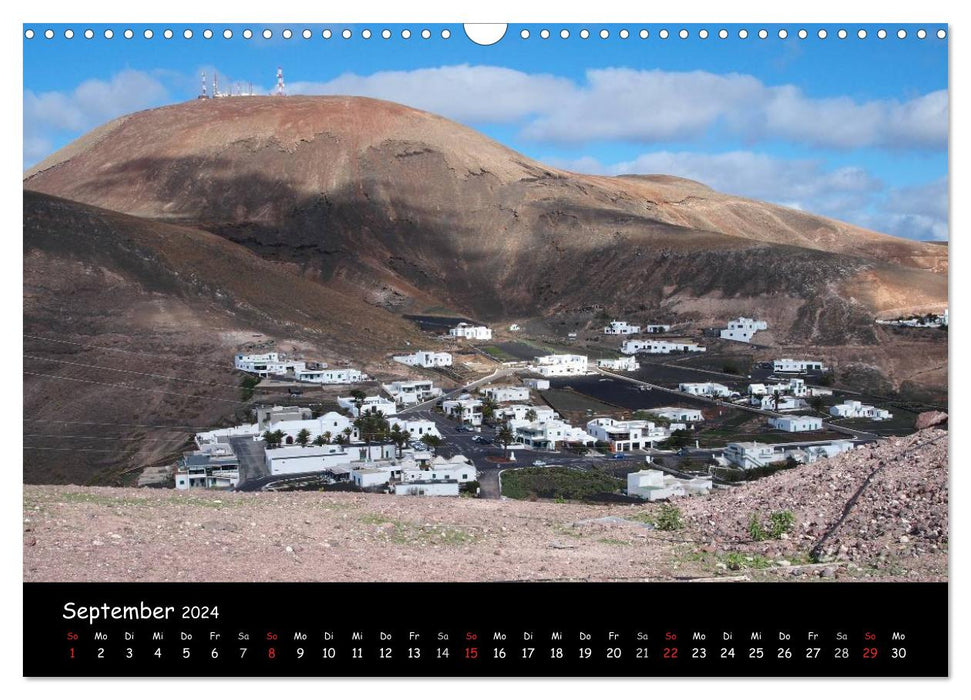 Lanzarote – Island of Colors (CALVENDO Wall Calendar 2024) 