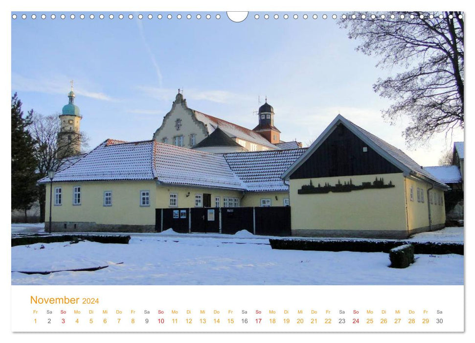 ARNSTADT - The oldest city in the new federal states (CALVENDO wall calendar 2024) 