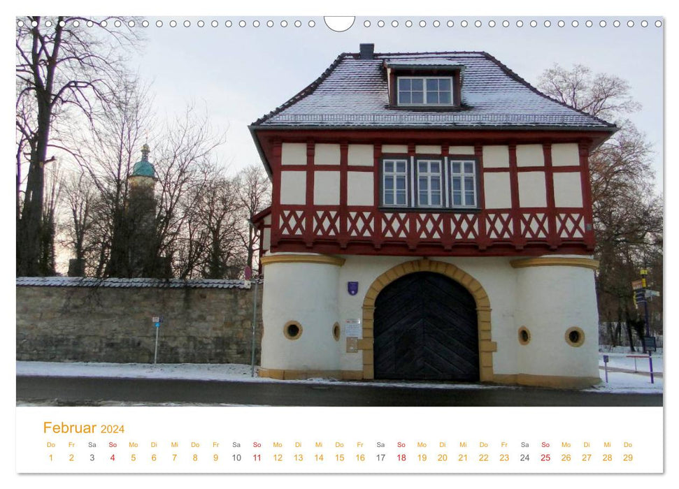 ARNSTADT - The oldest city in the new federal states (CALVENDO wall calendar 2024) 