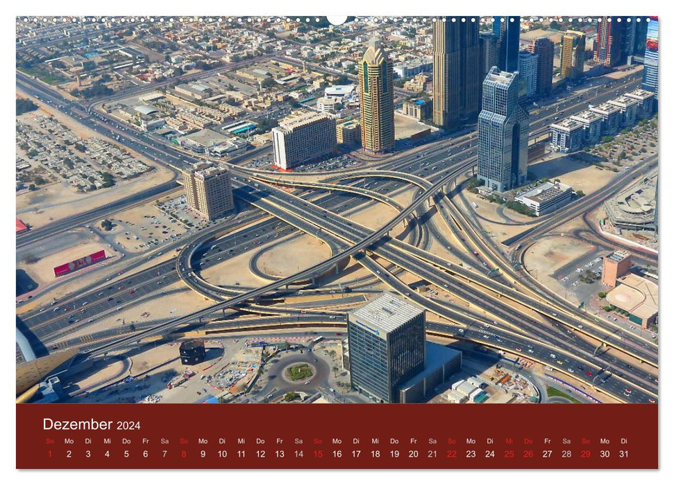 Abu Dhabi und Dubai (CALVENDO Premium Wandkalender 2024)