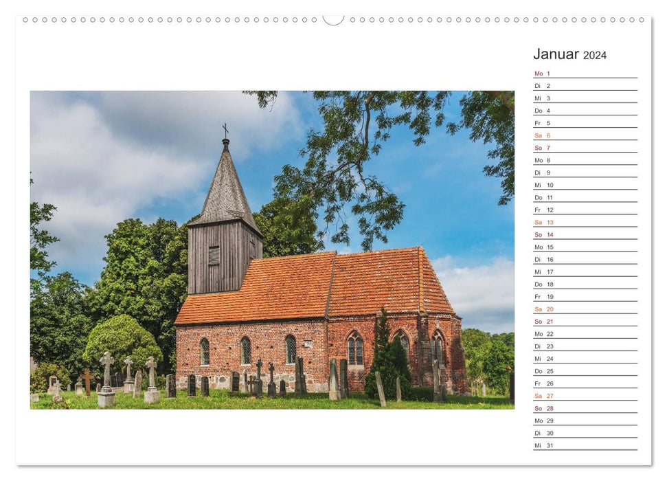 Zeit für Erholung - Insel Rügen / Geburtstagskalender (CALVENDO Wandkalender 2024)