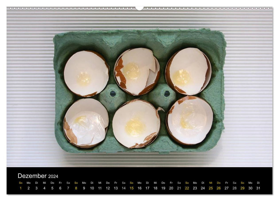 ei.ei.ei – Photographic thoughts about the egg (CALVENDO wall calendar 2024) 