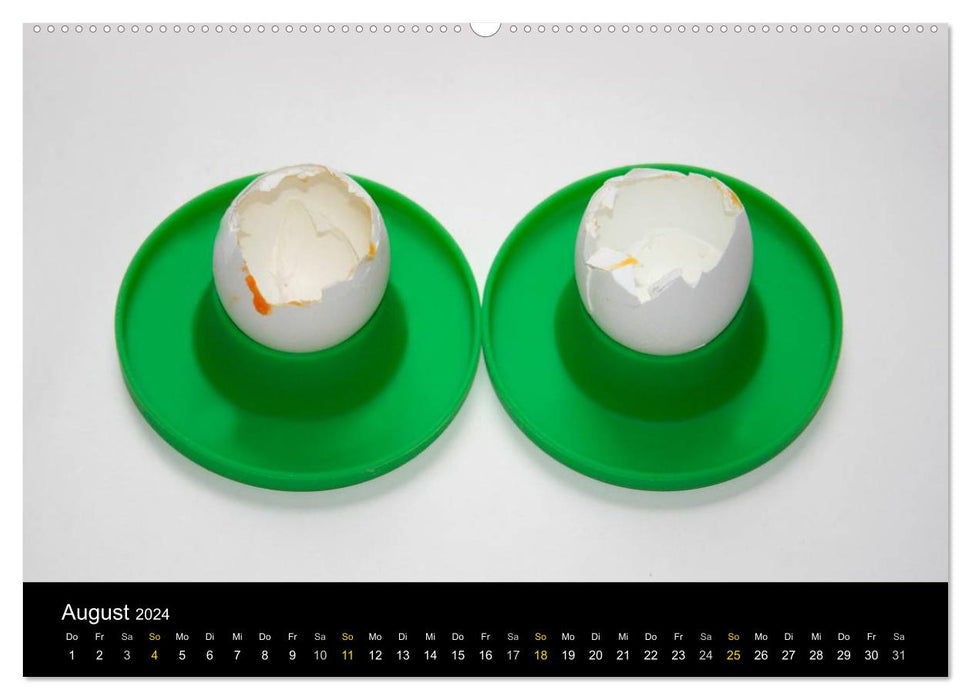 ei.ei.ei – Photographic thoughts about the egg (CALVENDO wall calendar 2024) 