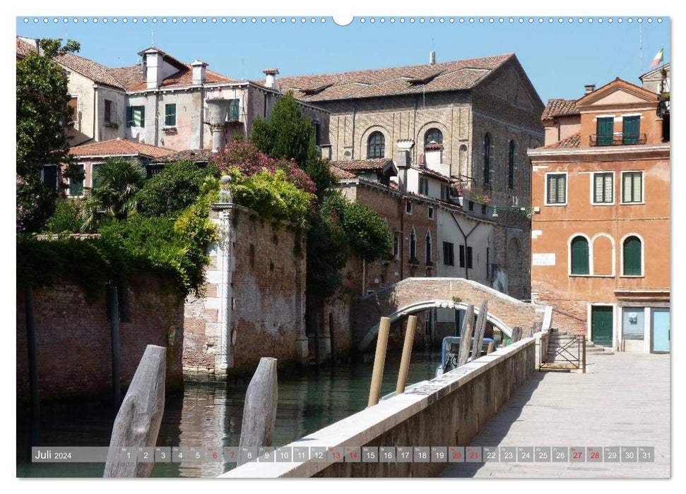 VENICE - Pearl of the Lagoon (CALVENDO wall calendar 2024) 