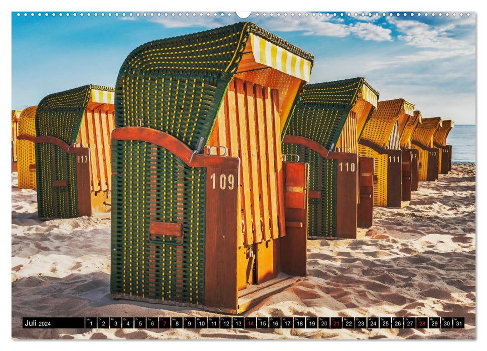 Discoveries on the island of Rügen (CALVENDO wall calendar 2024) 