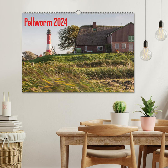Pellworm 2024 (CALVENDO Wandkalender 2024)