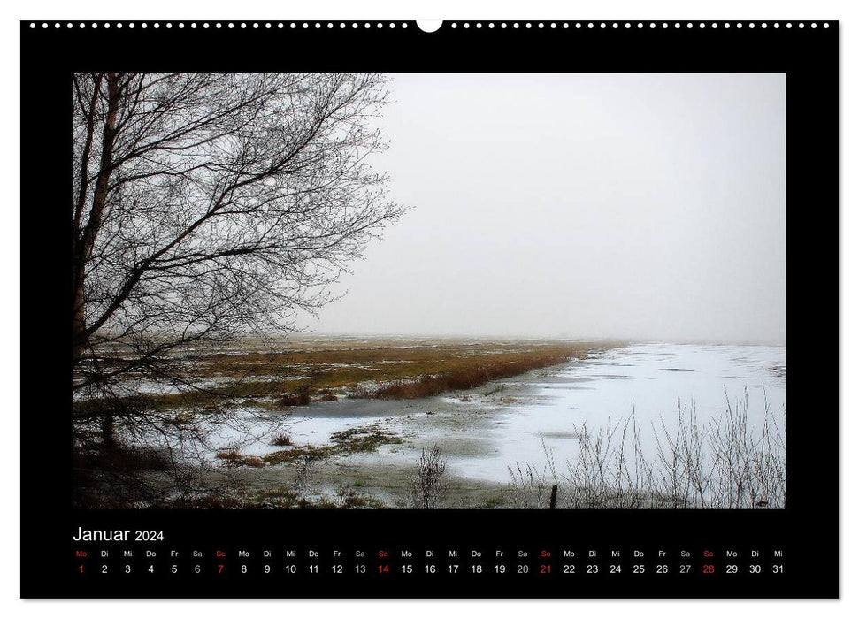 Landschaft Teufelsmoor / 2024 (CALVENDO Premium Wandkalender 2024)