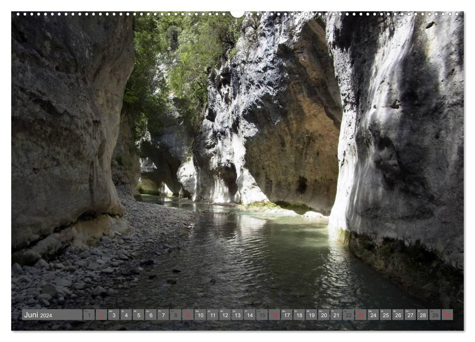 Southern France - The most beautiful excursion destinations. (CALVENDO wall calendar 2024) 
