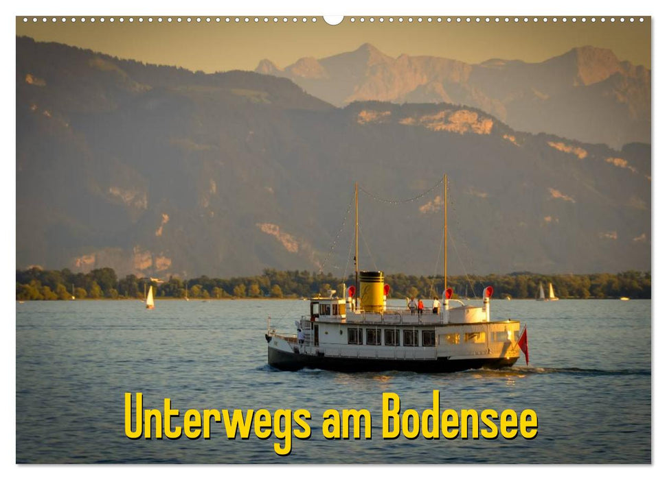 Unterwegs am Bodensee (CALVENDO Wandkalender 2024)