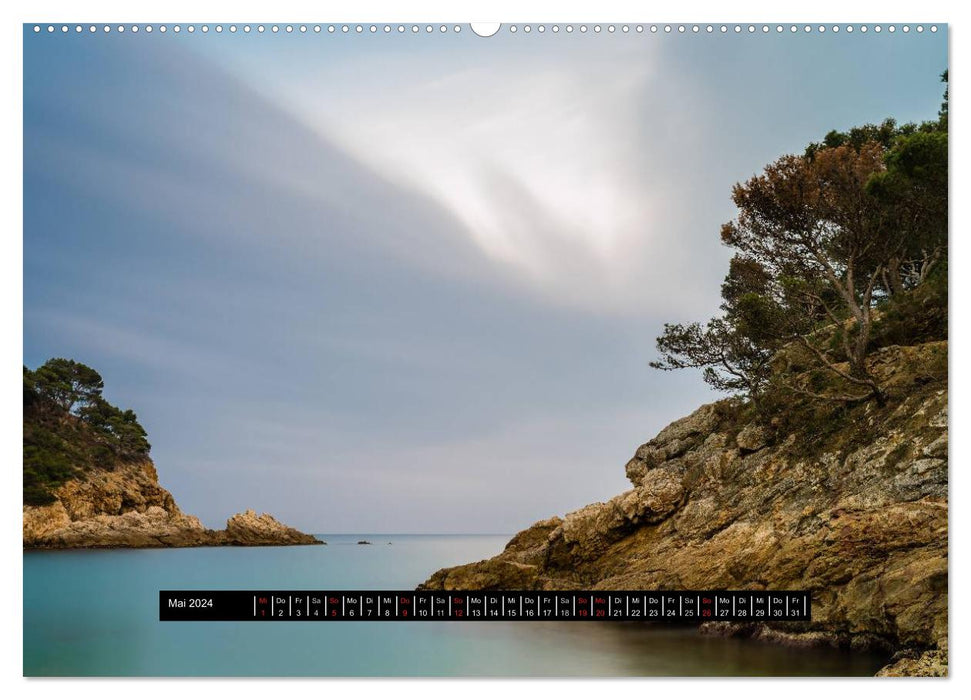 Costa Brava – including Barcelona (CALVENDO wall calendar 2024) 