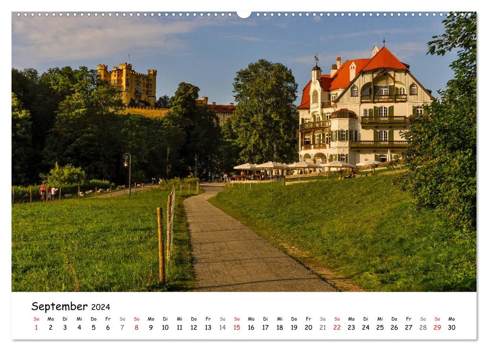 On the road in the Allgäu (CALVENDO Premium wall calendar 2024) 