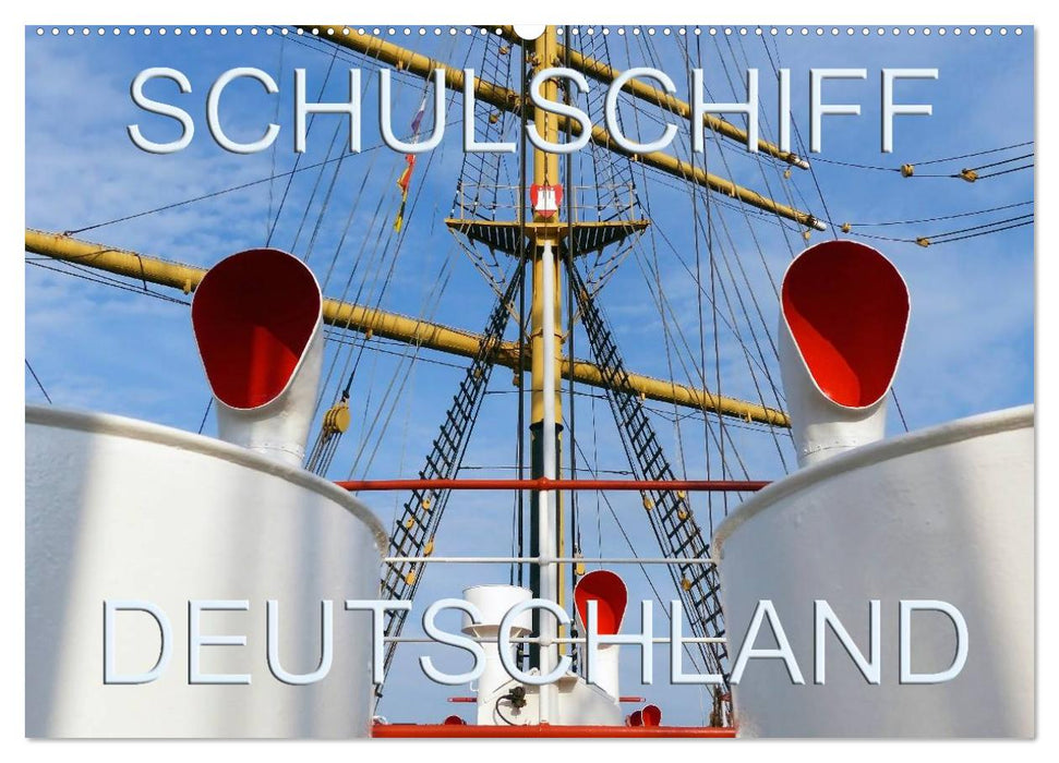 Training ship Germany in Bremen-Vegesack (CALVENDO wall calendar 2024) 