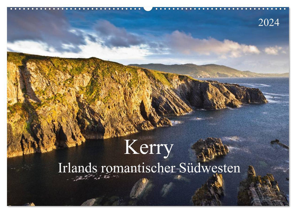 Kerry - Ireland's romantic southwest (CALVENDO wall calendar 2024) 
