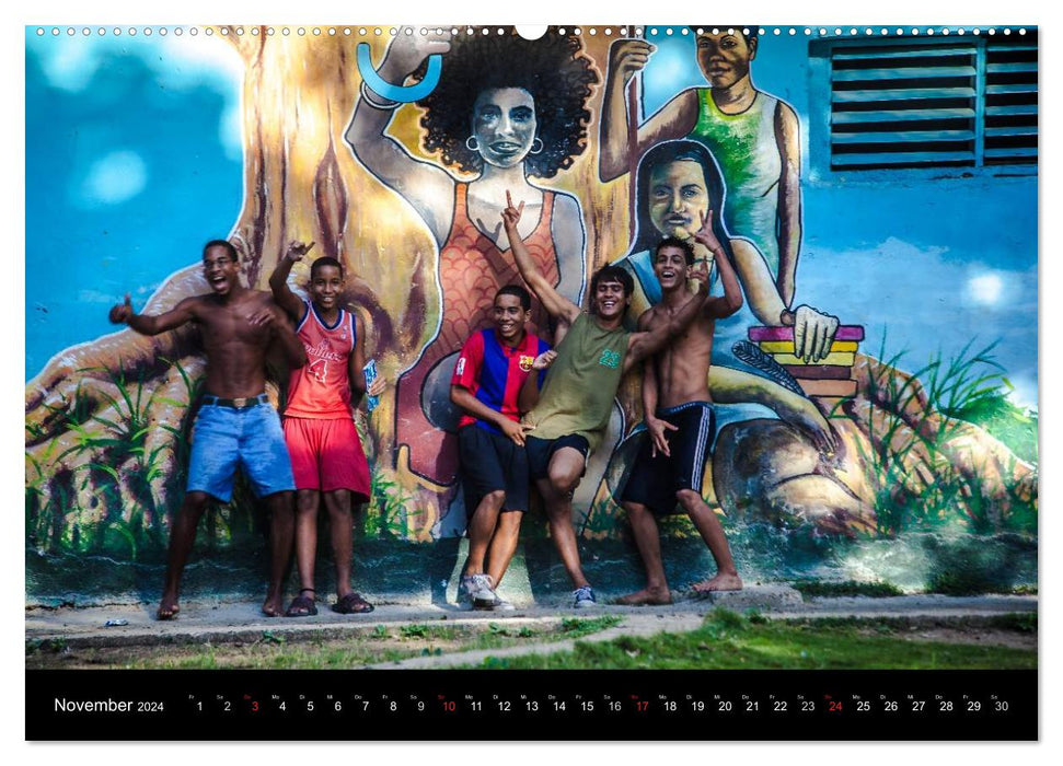 Kuba - die Farben (CALVENDO Wandkalender 2024)