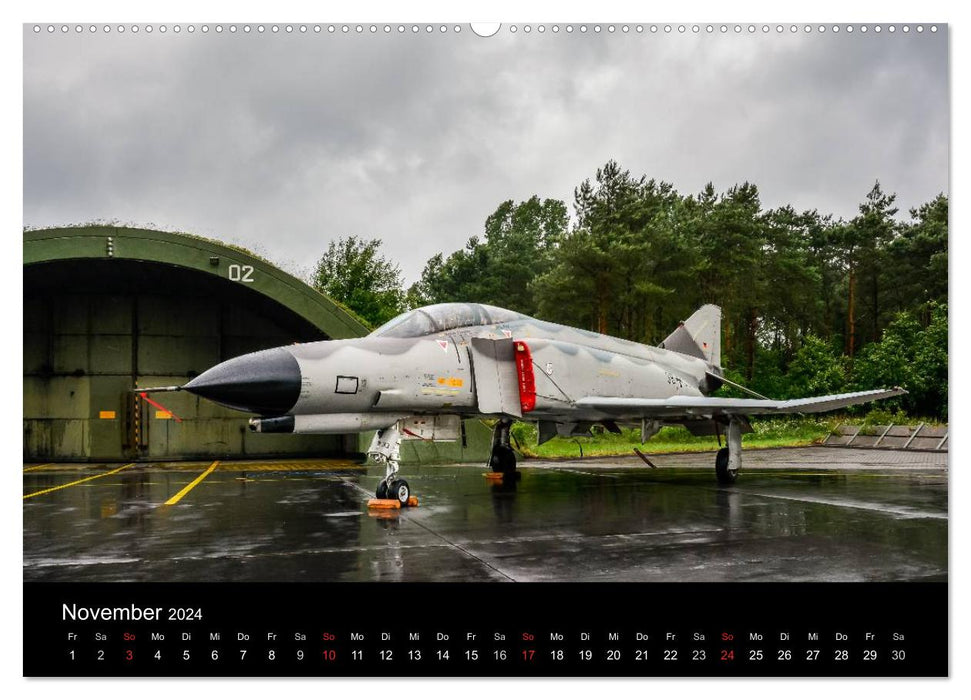 Phantoms bei der Luftwaffe (CALVENDO Wandkalender 2024)