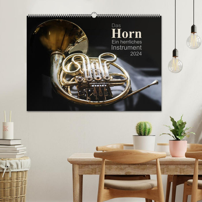 The horn, a wonderful instrument (CALVENDO wall calendar 2024) 